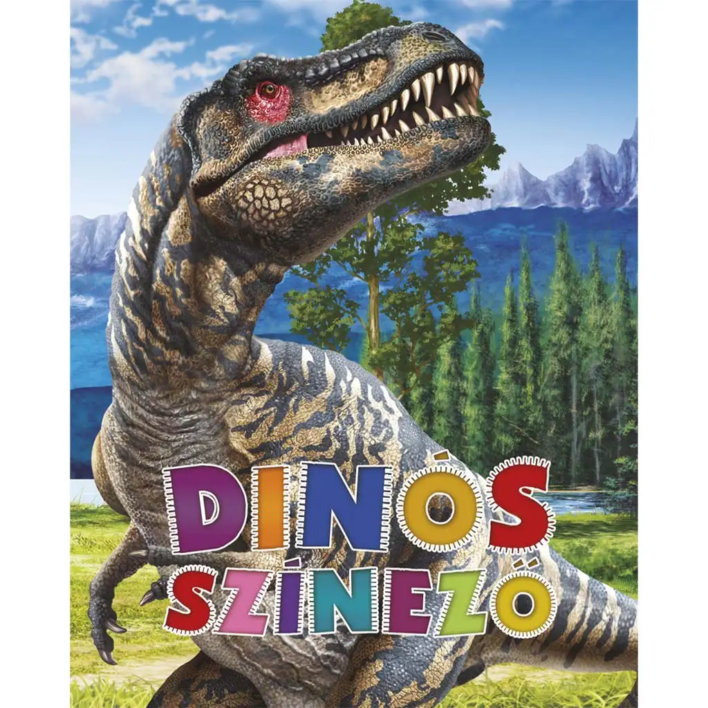 imagen de Libro para colorear de dinosaurios 1