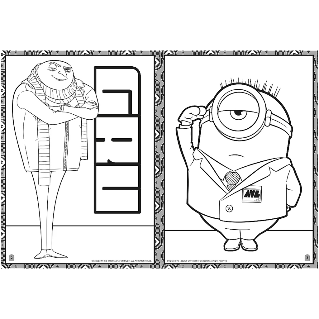 imagen de Libro para colorear de Minions - Trefl 2