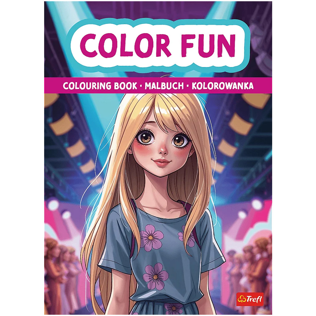 imagen de Libro para colorear de ropa de moda - Trefl 1