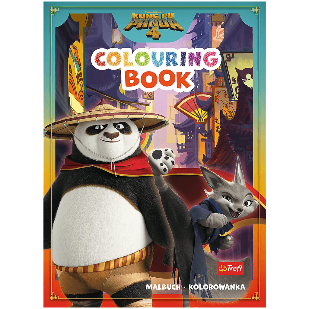 imagen de Libro para colorear Kung Fu Panda - Trefl 1
