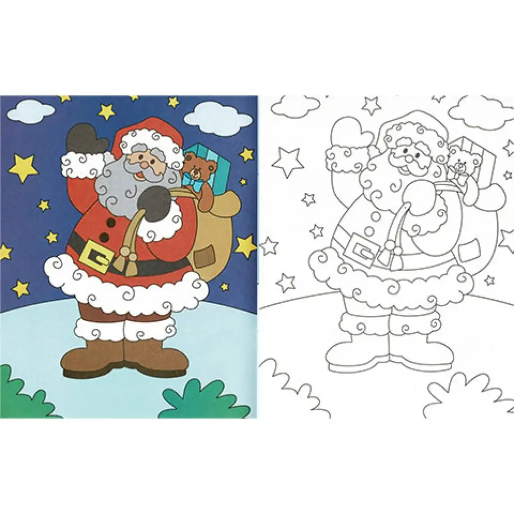 imagen de Libro para colorear para niños - Navidad 3