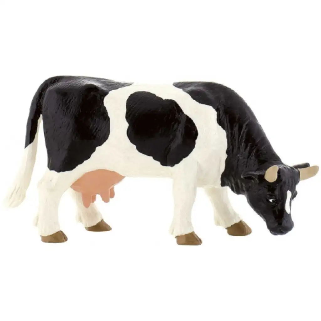 imagen de Liesel la figura de juguete de la vaca manchada negra - Bullyland 1