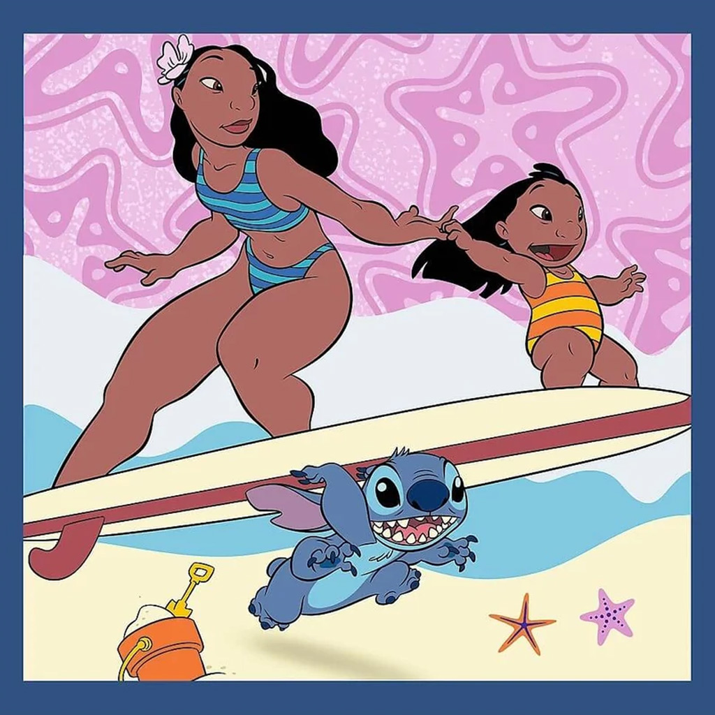 imagen de Lilo y Stitch - 3 en 1 rompecabezas de 20-36-50 piezas - Trefl 3