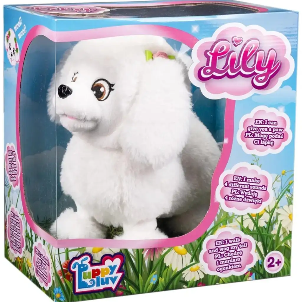 imagen de Lily el Perro de Peluche Interactivo - Puppy Luv 1