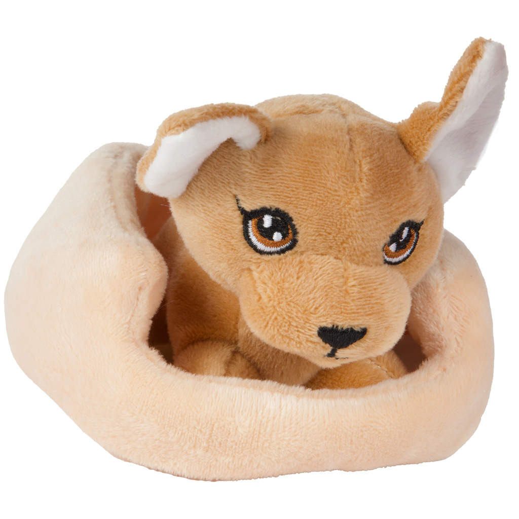 imagen de Lindos animales de peluche con cama en varias versiones 1ud 5