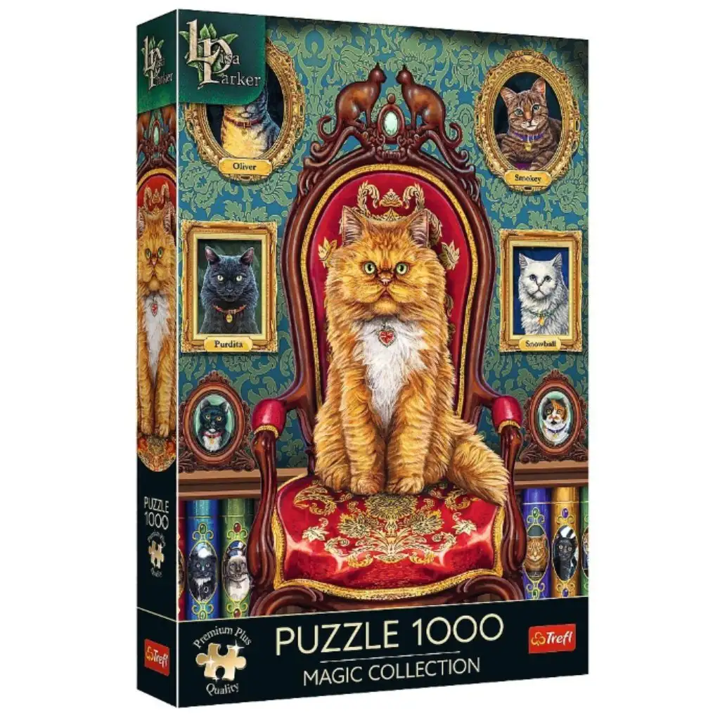 imagen de Lisa Parker: Locura de Gatos rompecabezas premium de 1000 piezas - Trefl 1
