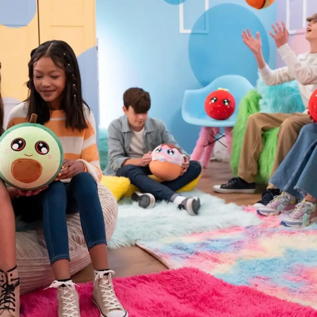 imagen de Little Biggies: Inflable mini peluche fresa 2