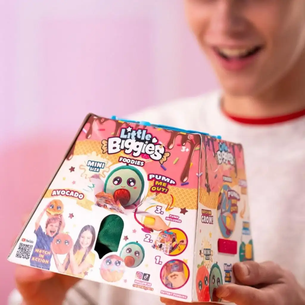 imagen de Little Biggies: Mini peluche inflable de aguacate 2