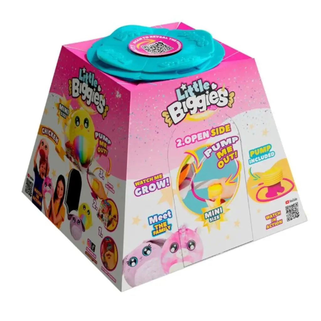 imagen de Little Biggies: Pollito de peluche inflable mini 2