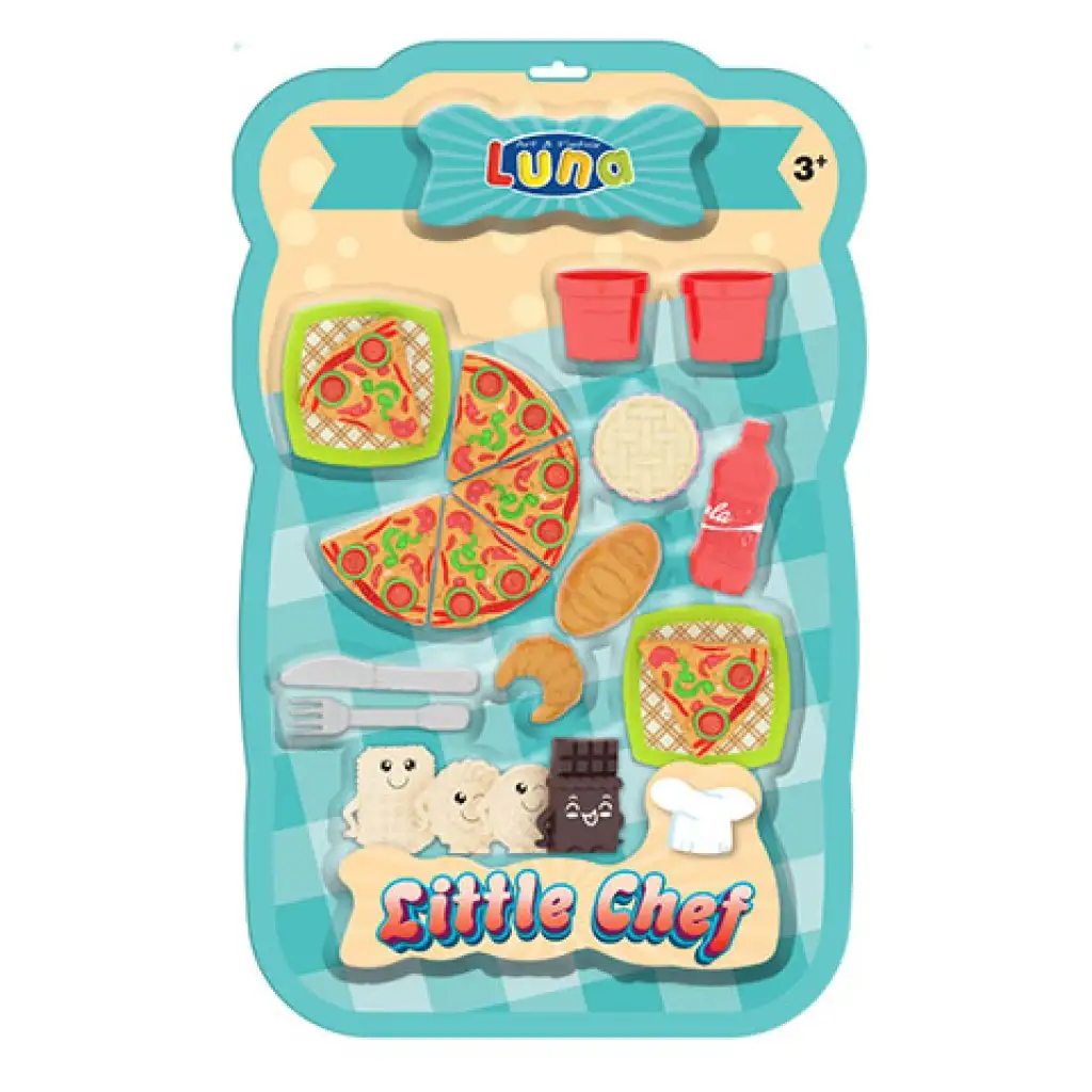 imagen de Little Chef Gran set de comedor 53x33cm 2 tipos 1ud 2