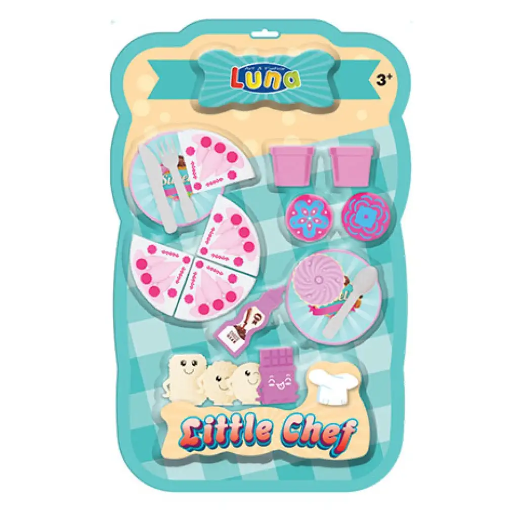 imagen de Little Chef Gran set de comedor 53x33cm 2 tipos 1ud 1