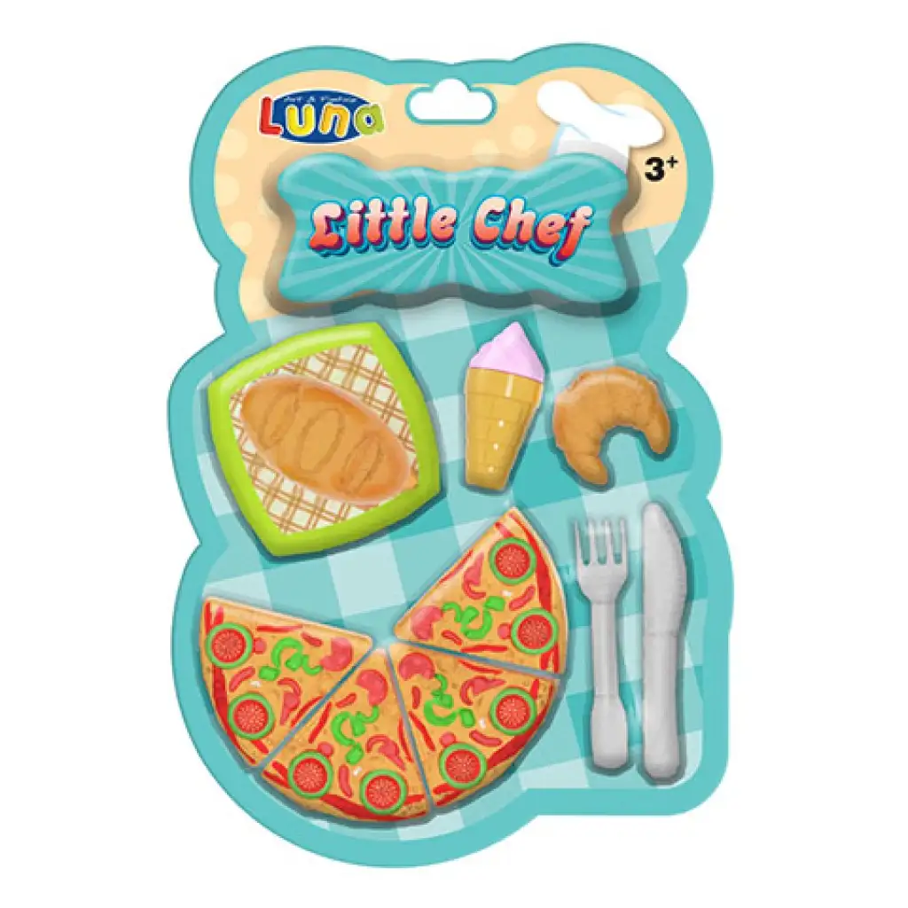 imagen de Little Chef Pequeño set de comedor 36x24cm 2 tipos 1ud 1