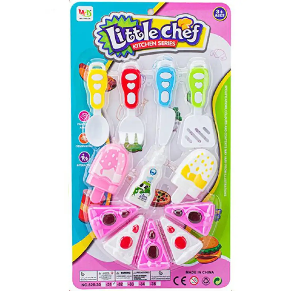 imagen de Little Chef set de postres con helado y utensilios 1