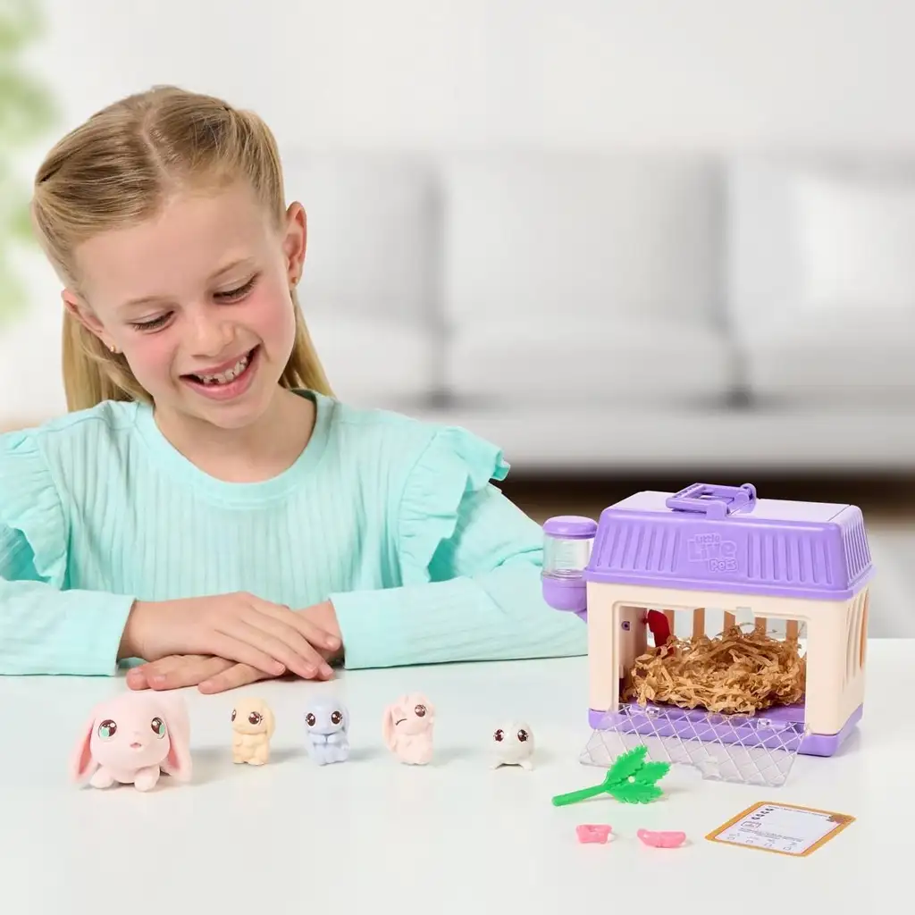 imagen de Little Live Pets: Mamá conejo y sus crías juego 3