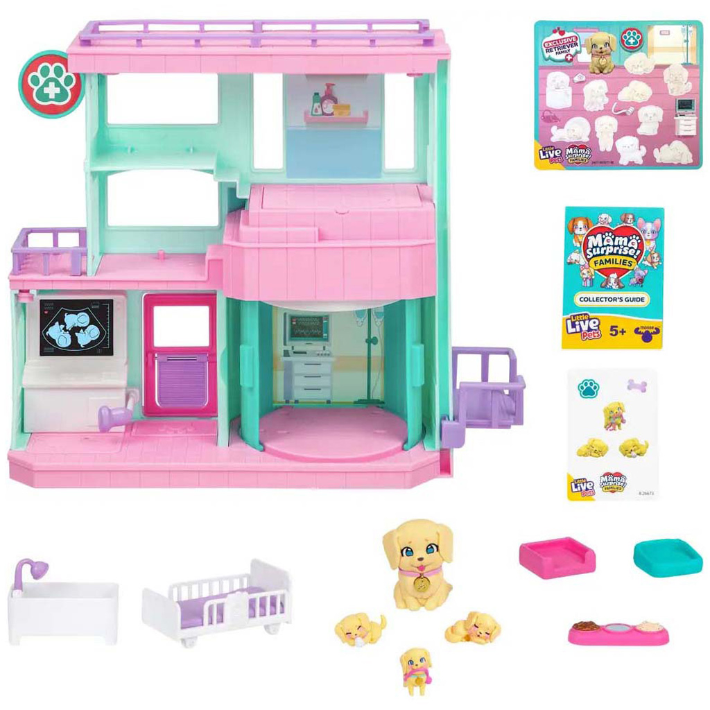 imagen de Little Live Pets: Mama Surprise - Juego de clínica 2