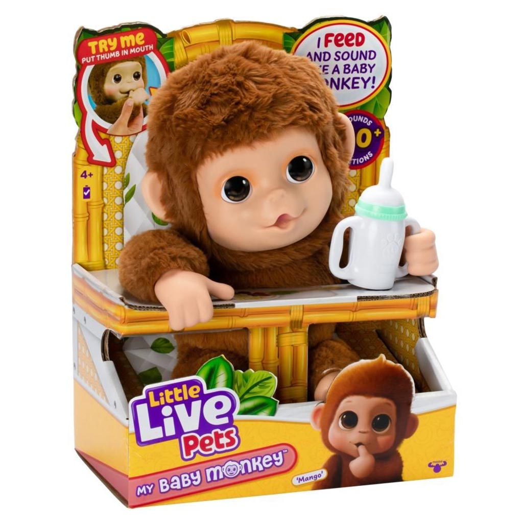 imagen de Little Live Pets: Mango, mi bebé lémur interactivo 1