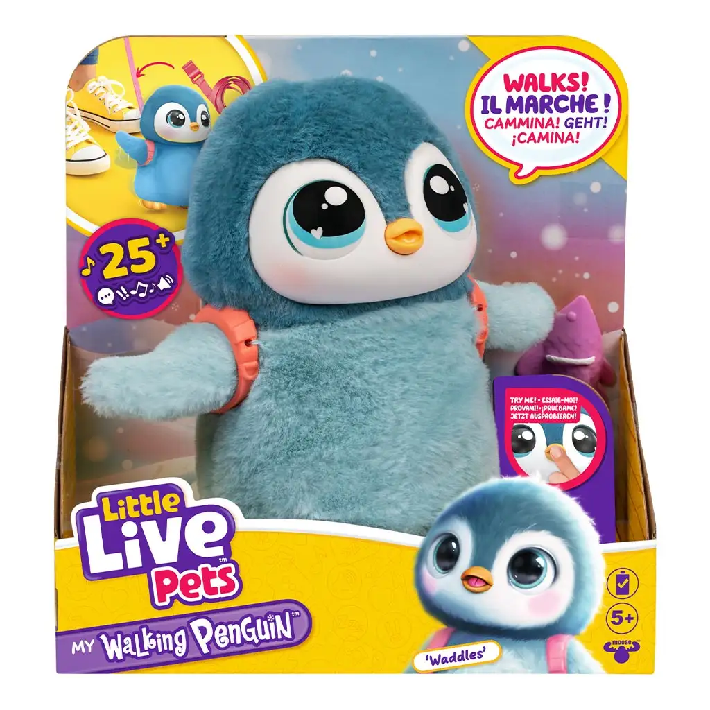 imagen de Little Live Pets: Pingüino interactivo que camina 1