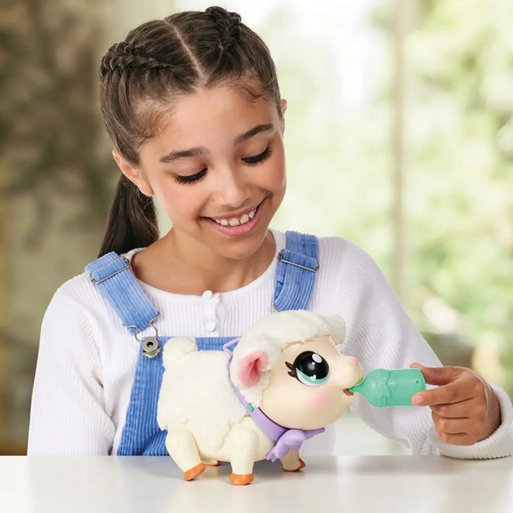 imagen de Little Live Pets: Snowie Cordero, la oveja interactiva con sonido y función de movimiento 6