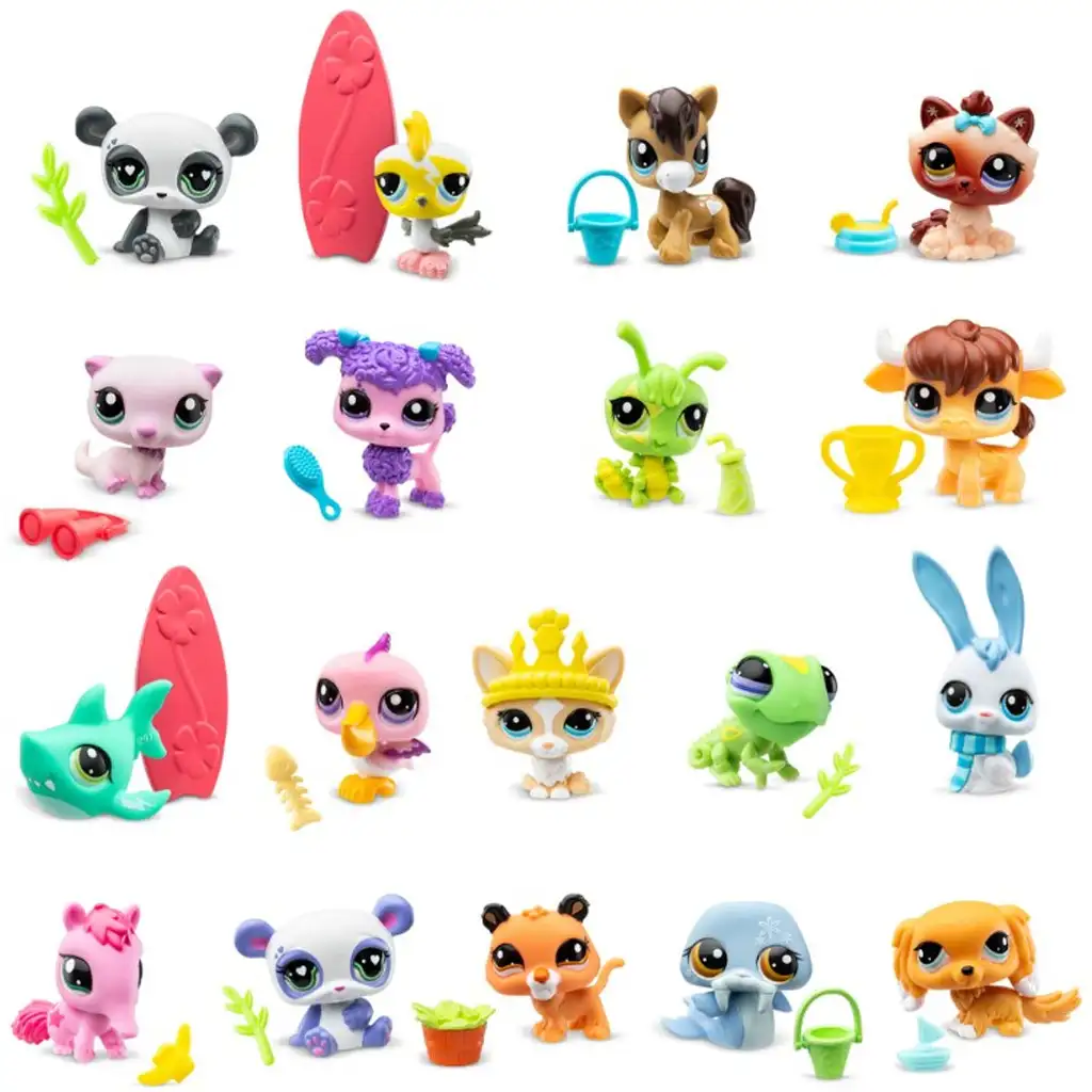 imagen de Little Pet Shop: Figura sorpresa de amigos peludos con accesorios 1ud 1