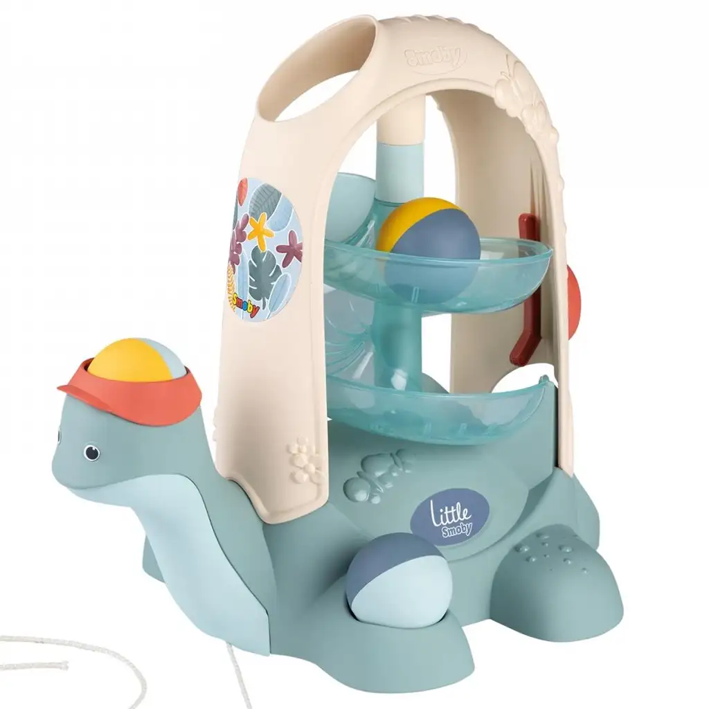 imagen de Little Smoby: Tortuga tirada de bolas para bebés - Simba Toys 2