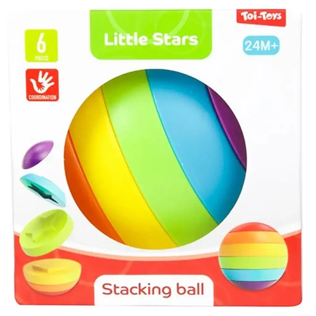 imagen de Little Stars bola encajable de formas arcoíris 2
