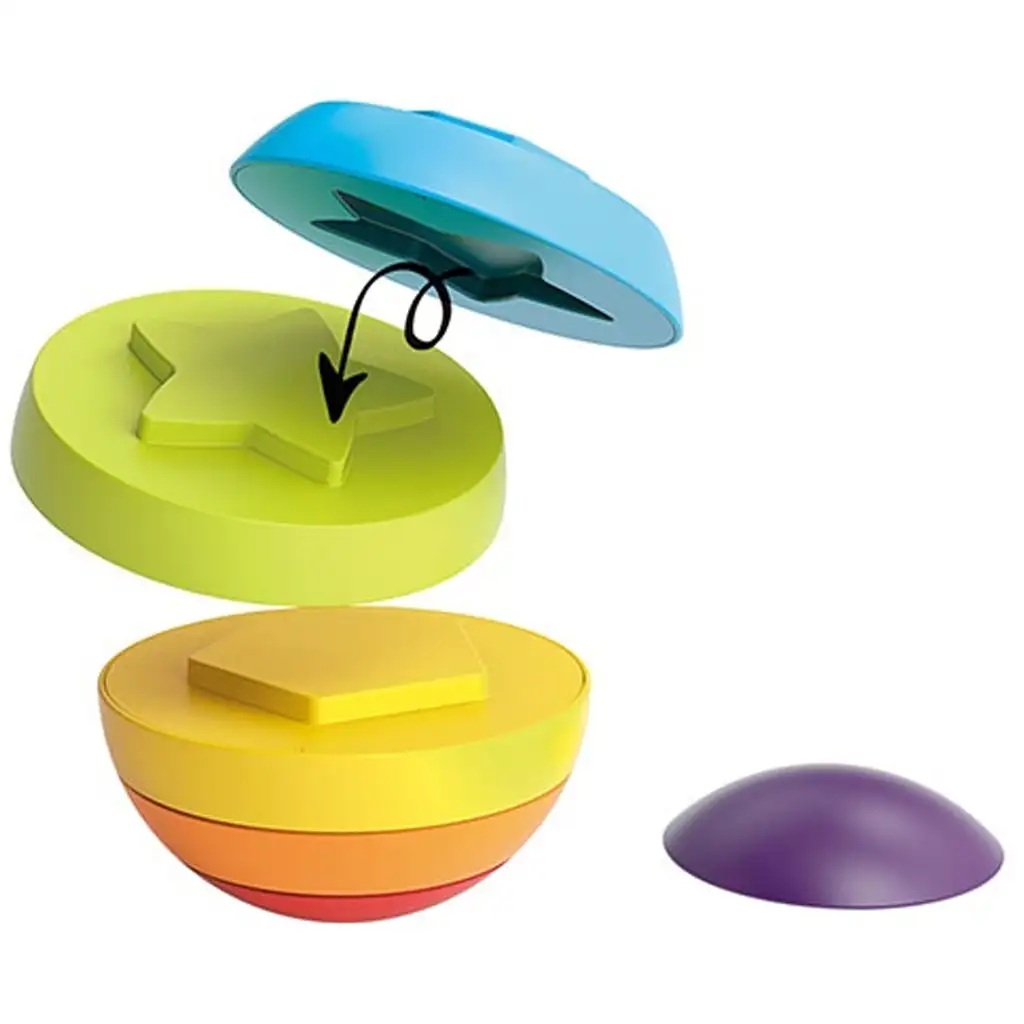 imagen de Little Stars bola encajable de formas arcoíris 3