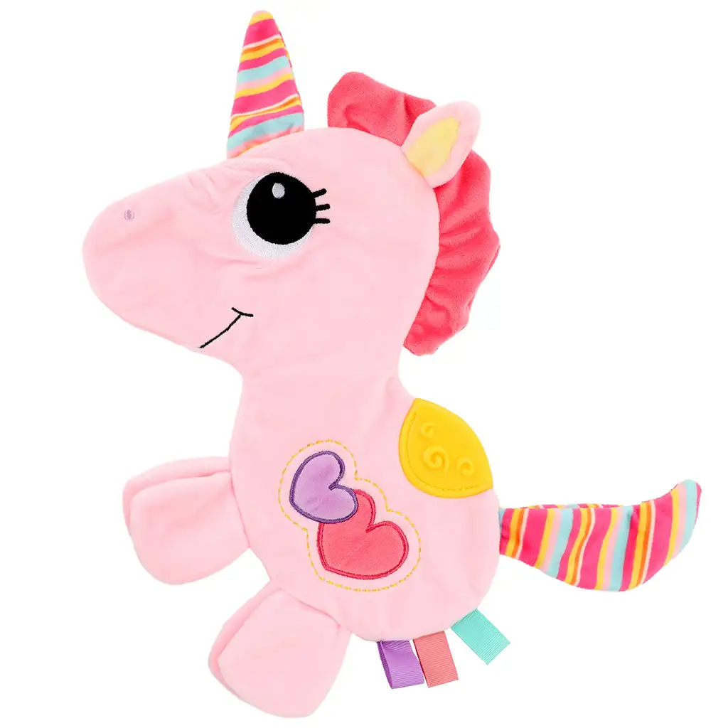 imagen de Little Stars: Pañuelo de babero con mordedor de unicornio 3