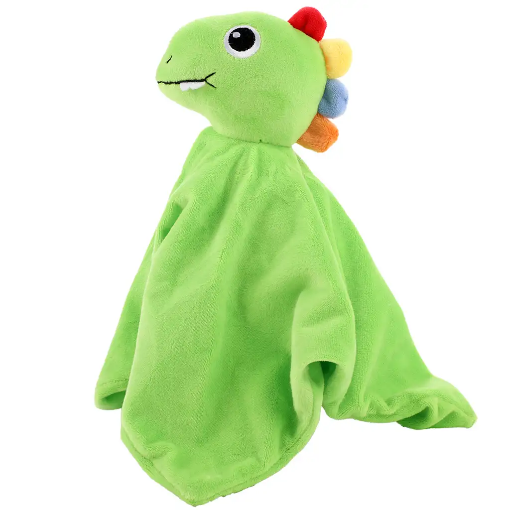 imagen de Little Stars: Pañuelo de peluche de dinosaurio 2