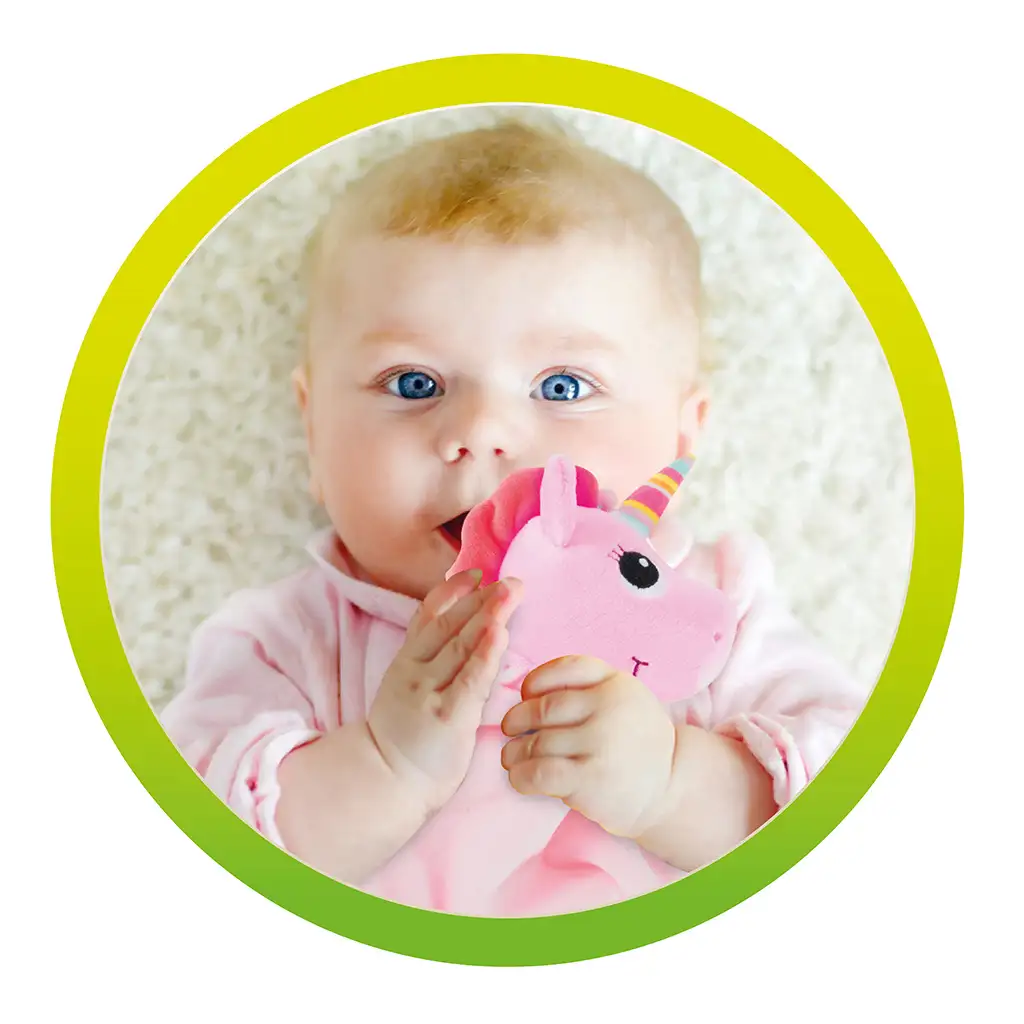 imagen de Little Stars: Pañuelo de peluche de unicornio 4