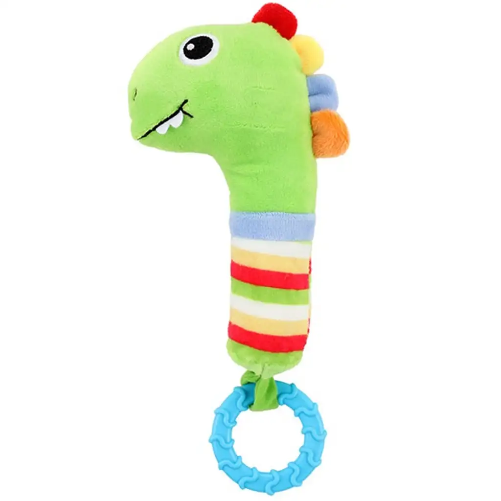 imagen de Little Stars: Sonajero de peluche de dinosaurio 3