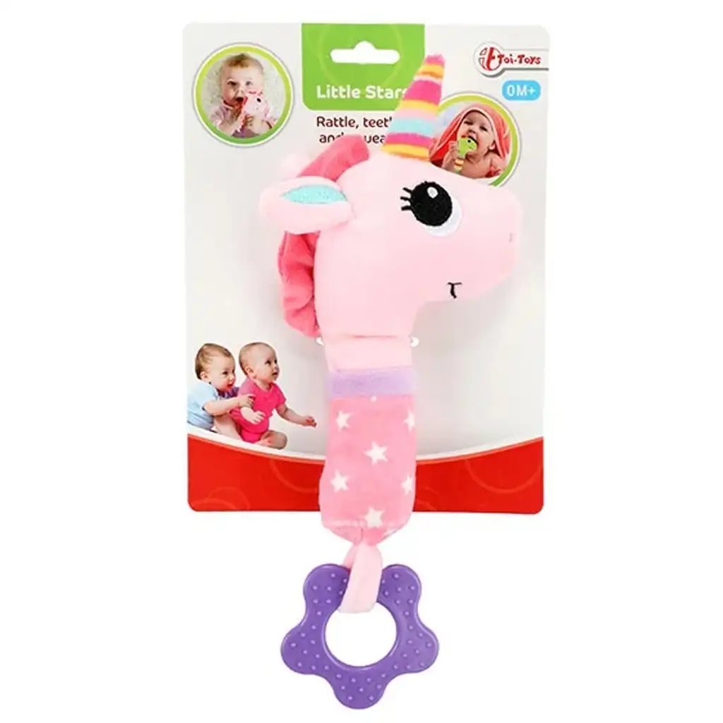 imagen de Little Stars: Unicornio de peluche mordedor 2
