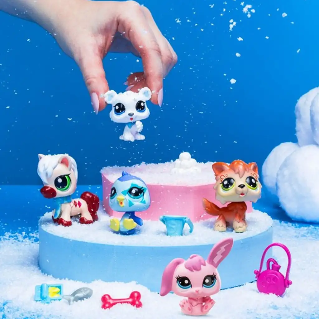 imagen de Littlest Pet Shop: Amigos de invierno paquete de figuras de 5 piezas serie 2 3