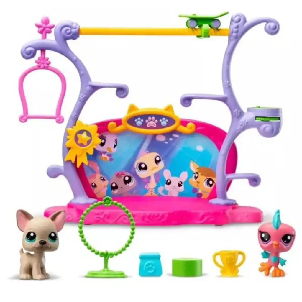 imagen de Littlest Pet Shop: Conjunto de juego de animales talentosos con 2 figuras, serie 1 2