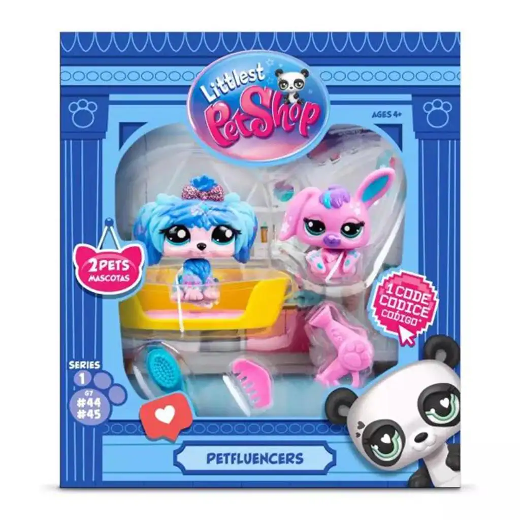 imagen de Littlest Pet Shop: Paquete de 2 piezas de Petfluencer de varios tipos 1 unidad 5