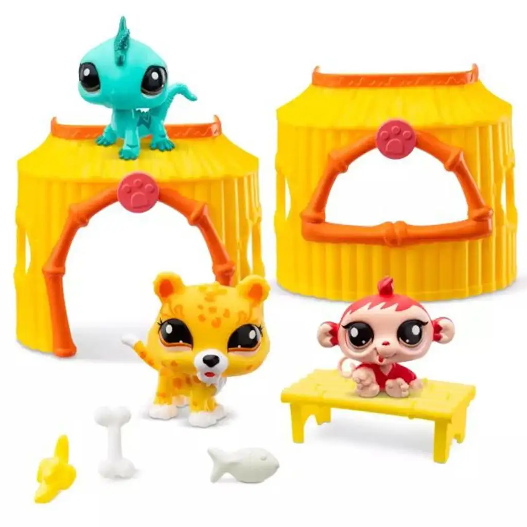 imagen de Littlest Pet Shop: paquete de 3 figuras serie 1 - Jungla 2