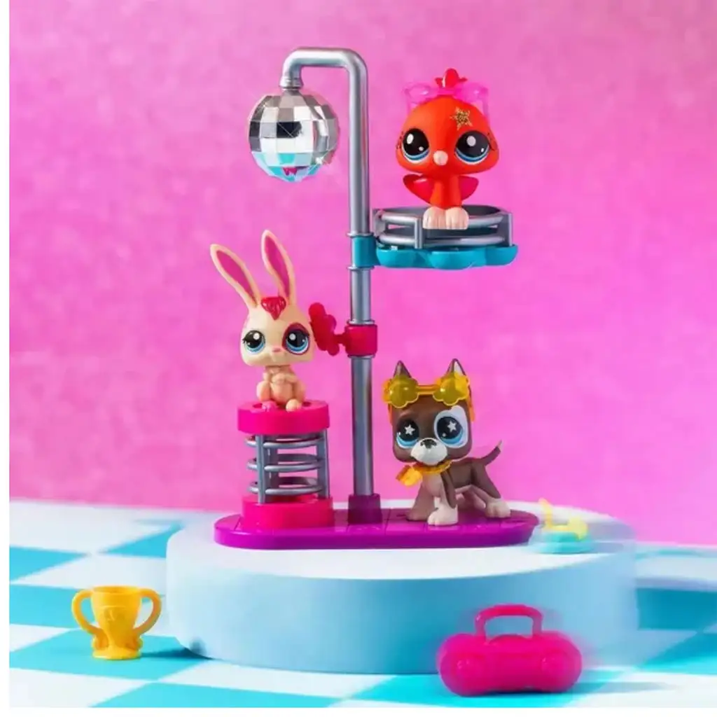 imagen de Littlest Pet Shop: Paquete de figura de disco de 3 piezas 1