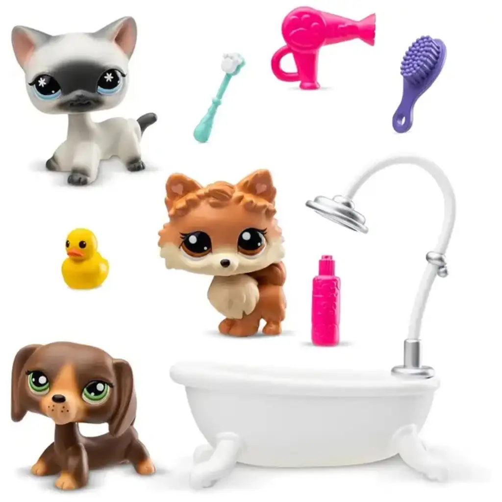 imagen de Littlest Pet Shop: Spa paquete de 3 figuras 2