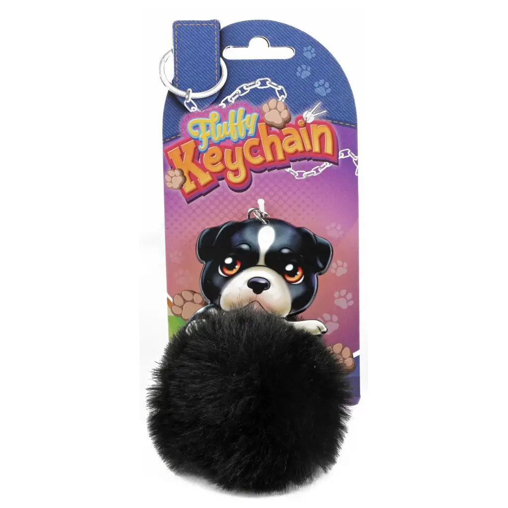 imagen de Llaveros de perrito Fluffy Pom-Pom en varias versiones 1ud 2