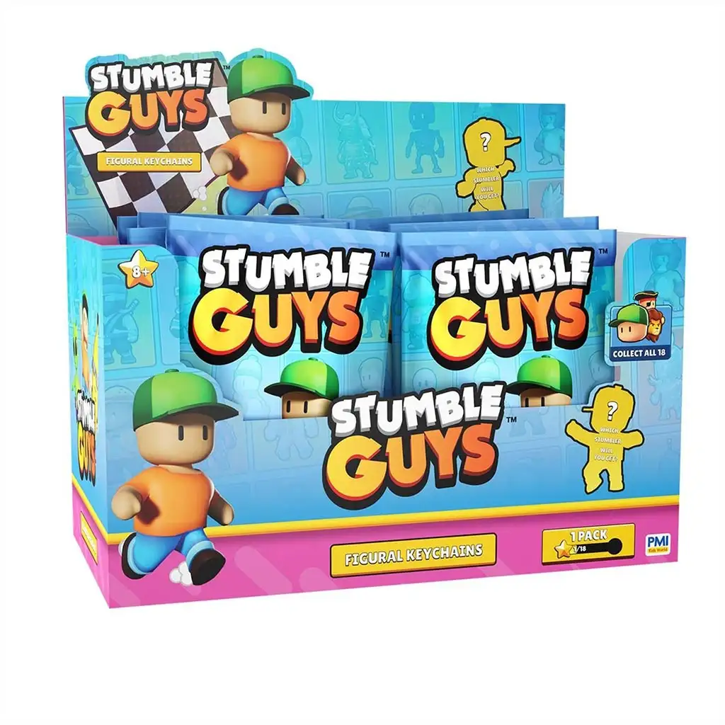 imagen de Llaveros sorpresa de Stumble Guys 2