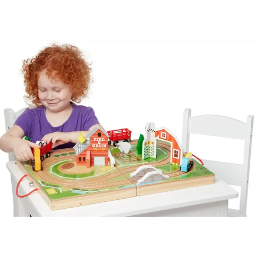 imagen de Lleva contigo set de juego de granja de madera - Melissa & Doug 2