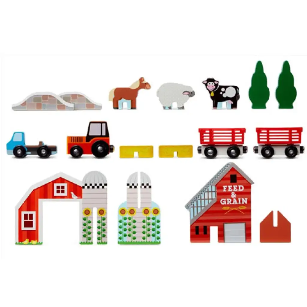 imagen de Lleva contigo set de juego de granja de madera - Melissa & Doug 3
