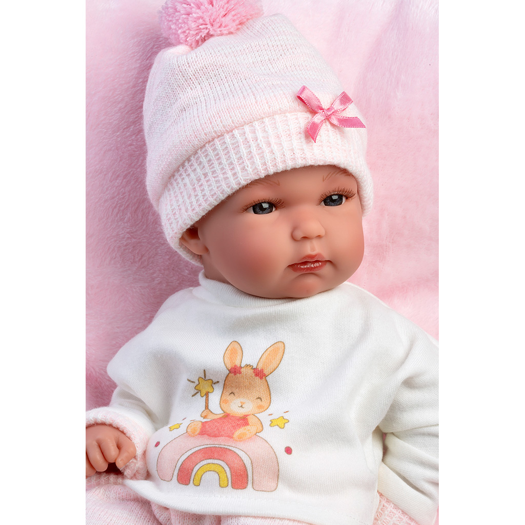 imagen de Llorens: Bimba de 35 cm con almohada de recién nacido 4