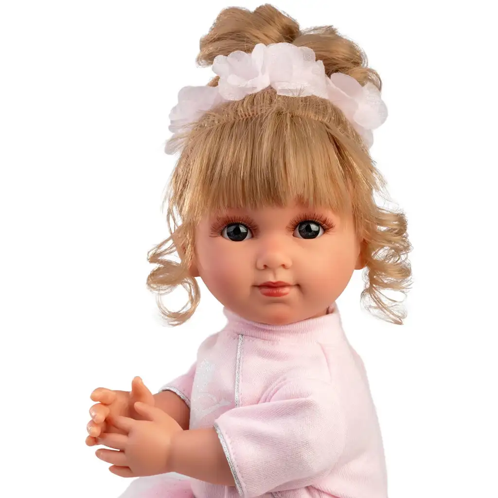 imagen de Llorens: Elena muñeca de 35 cm en vestido de ballet 3