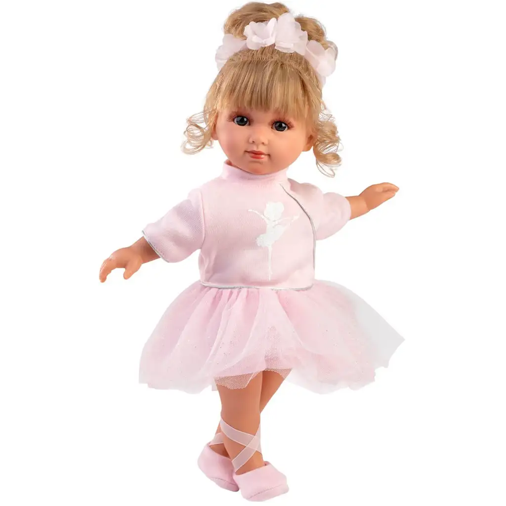 imagen de Llorens: Elena muñeca de 35 cm en vestido de ballet 4