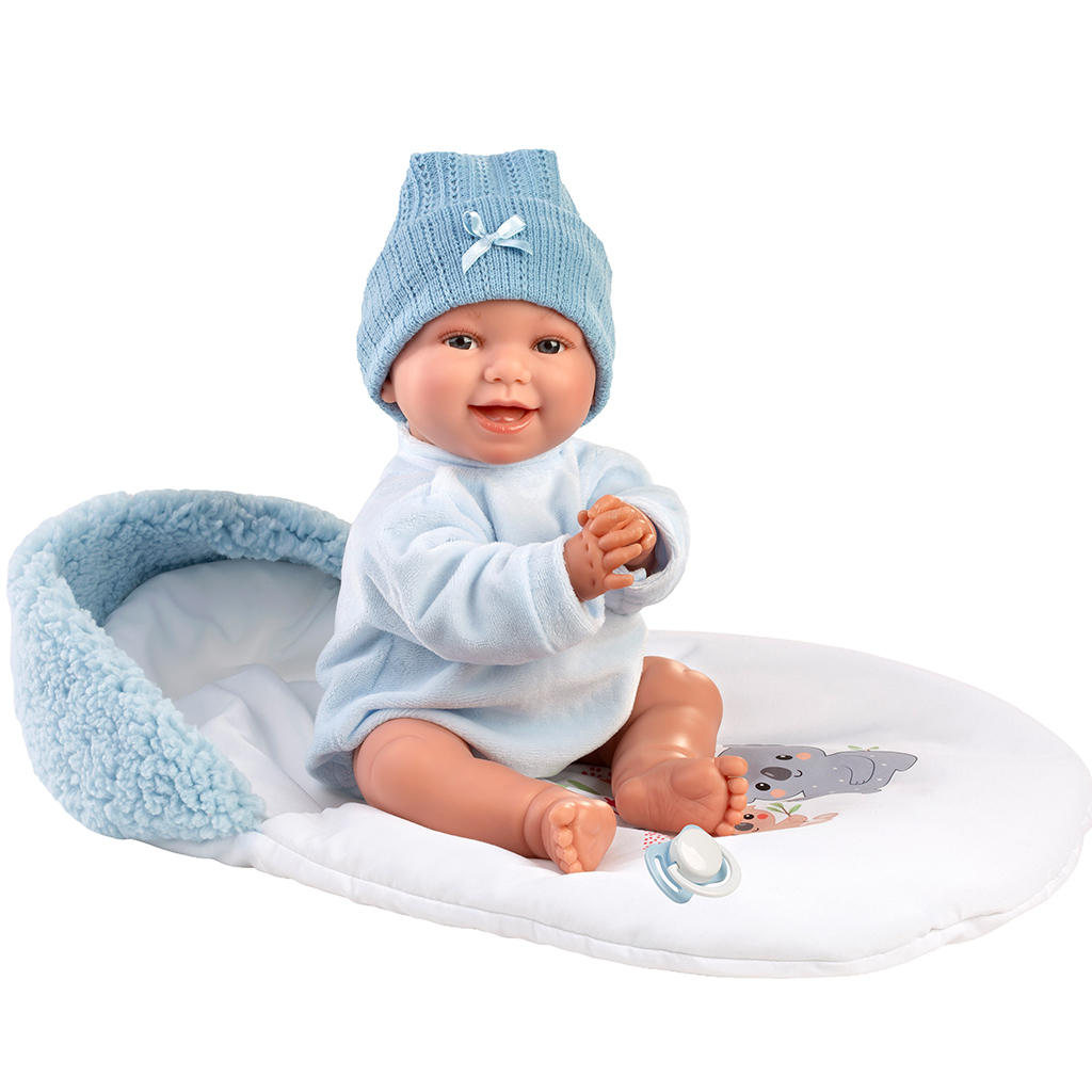 imagen de Llorens: Liam muñeca llorona de 38 cm con saco de dormir 2