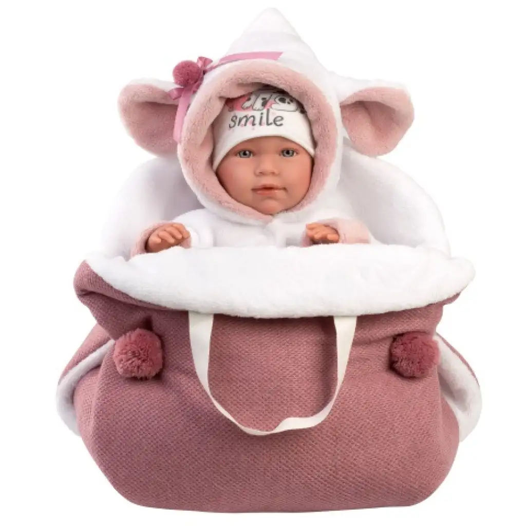 imagen de Llorens: Mimi Llorana 42cm con portabebés 2