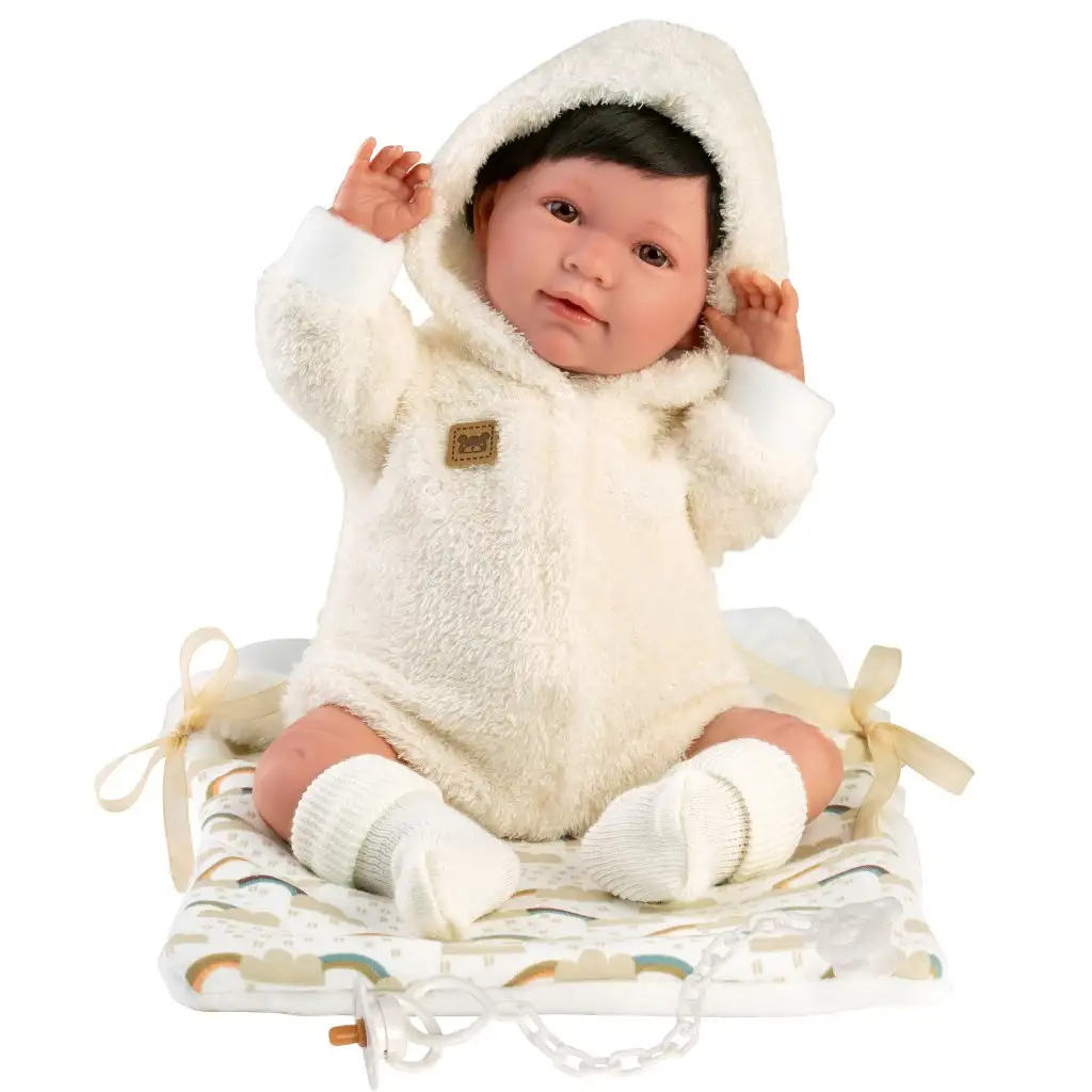 imagen de Llorens: Mimi Llorana muñeca de 42 cm con sonido y saco de dormir 2