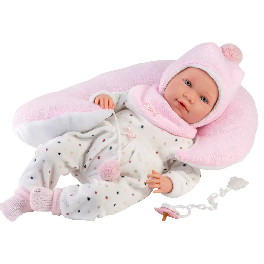 imagen de Llorens: Mimi muñeca de 42 cm con sonido, con almohada de barriga 2