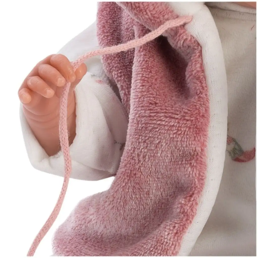imagen de Llorens: Mimi muñeca de niña recién nacida con función de risa de 42cm 4