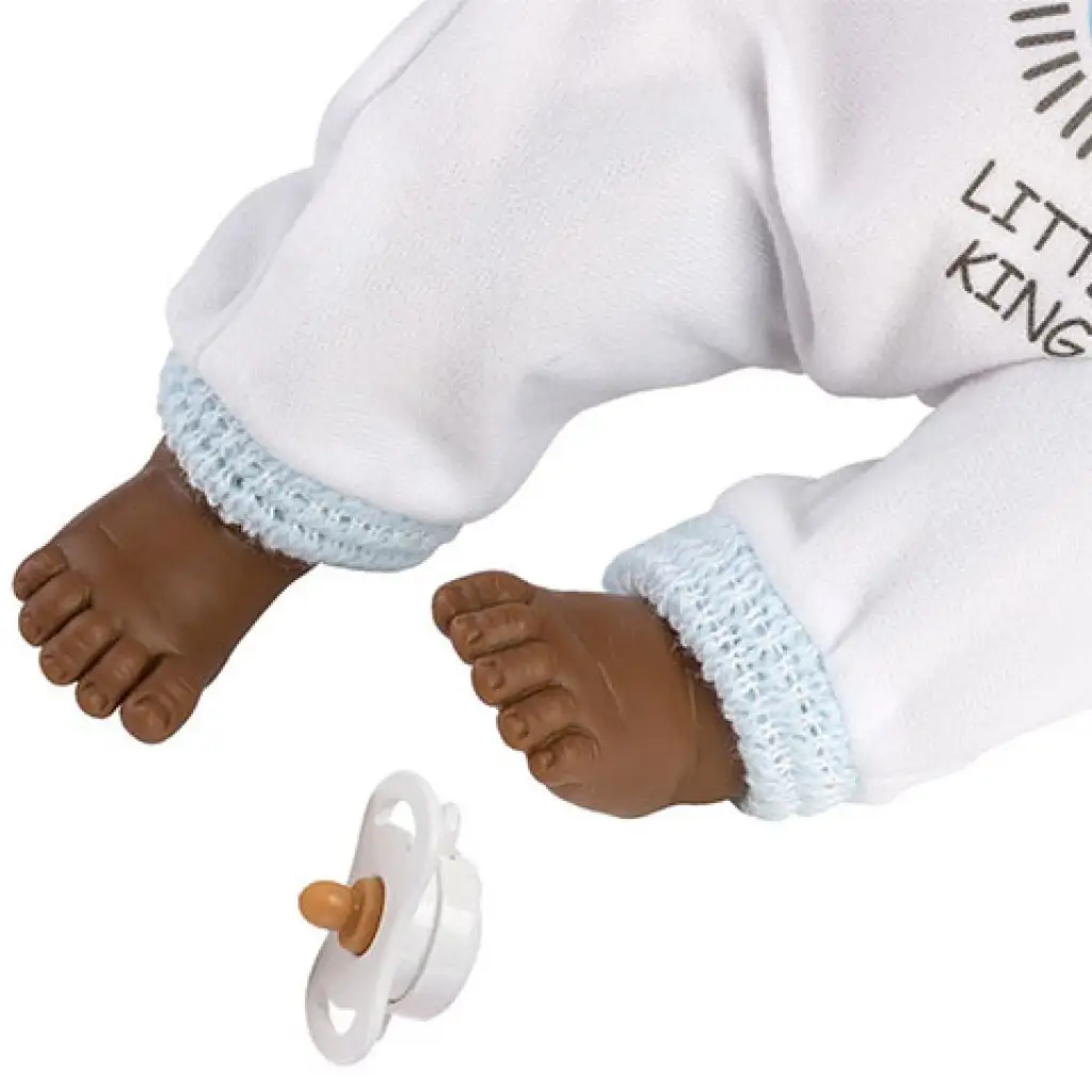 imagen de Llorens: Muñeca afroamericana Cuqui llorona 30 cm 4